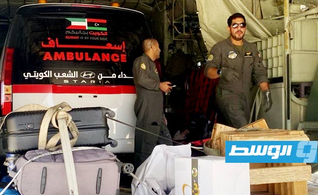 Kuwait sends tenth relief plane to Libya