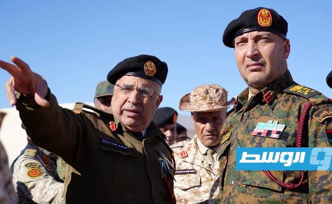 Al-Haddad inspects proposed military sites south of Tarhuna