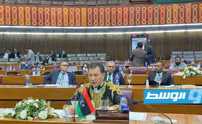وكيل وزارة الخارجية يسرد التطورات السياسية في ليبيا على منظمة التعاون الإسلامي