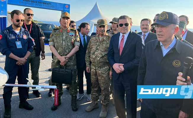 Dabaiba attends opening of Turkish military exhibition in Izmir