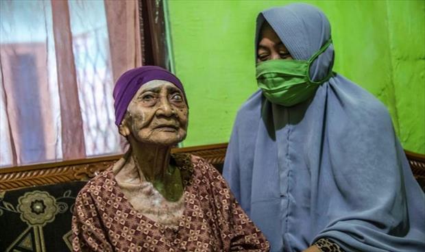 شفاء إندونيسية في سن المئة من كورونا