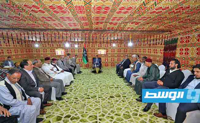 Menfi discusses political impasse with delegation from the Misameer tribe