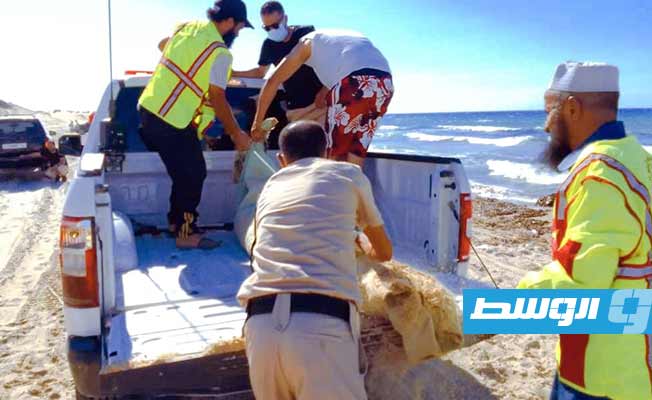 Six migrant bodies recovered from Qasr Al-Akhyar seashore