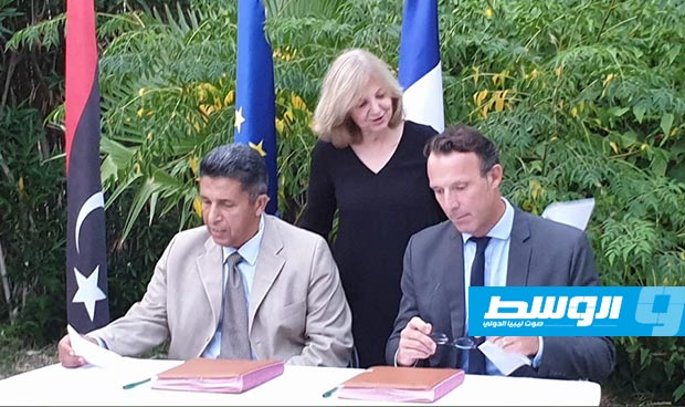 توقيع اتفاقية بين مصلحة الآثار الليبية و«البعثة الفرنسية»