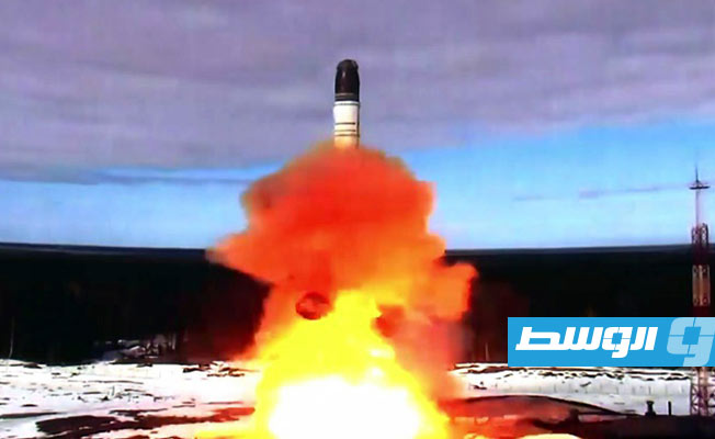 روسيا تجري أول تجربة ناجحة على أحدث صاروخ بالستي من طراز «سارمات»