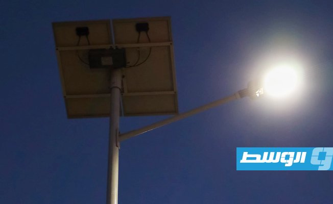 Solar powered street lights installed in Tajoura