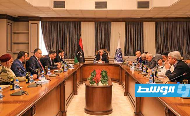 Bashagha holds meeting with High Council of State members