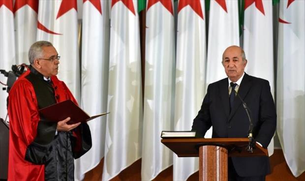 الرئيس الجزائري: لن نقبل بإقصائنا من الحلول المقترحة في الملف الليبي