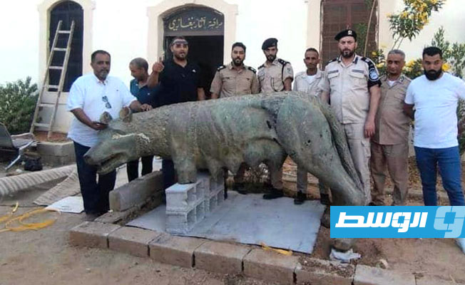 Capitoline Wolf statue missing since 1970's found in Benghazi
