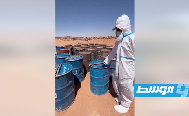 LNA General Command: Uranium drums reported missing by IAEA found 5 km away from their previous warehouse