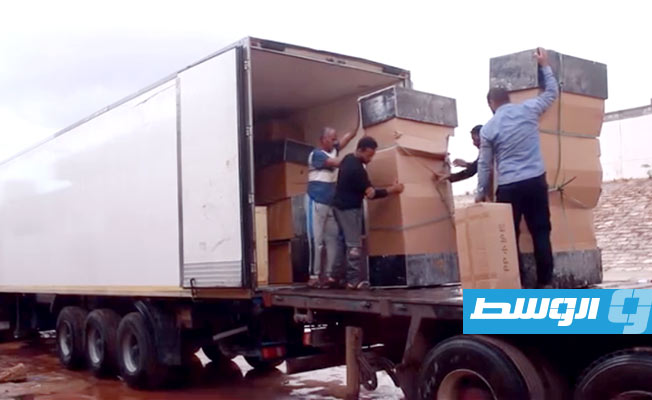 Parliament-appointed government delivers medical equipment to Susa General Hospital