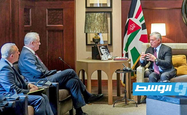 ملك الأردن يبحث «التهدئة الشاملة» في القدس مع وزير الدفاع الإسرائيلي