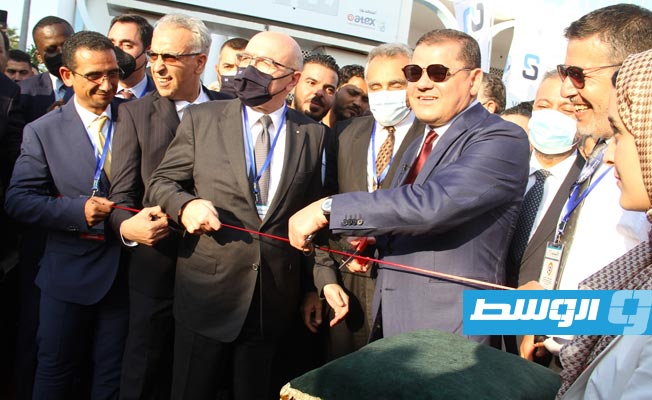 الدبيبة يفتتح معرض «ليبيا بيلد» في طرابلس