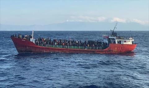 15 قتيلا في غرق قارب لمهاجرين قبالة ساحل اليونان