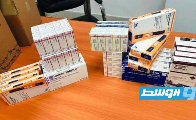Sirte diabetes clinic receives shipment of treatments and supplies