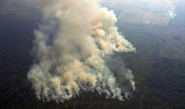بولسونارو يسمح بمشاركة الجيش في مكافحة حرائق الأمازون بعد الضغط الدولي