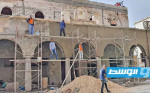 بدء صيانة قصر المنار في بنغازي (صور)