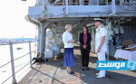 المنقوش: رسو «إتس إم إس ألبيون» على شواطئ طرابلس يؤكد عمق علاقات ليبيا وبريطانيا