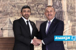 أوغلو: نعمل مع الإمارات من أجل استقرار ليبيا