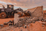 إزالة التعديات على 200 هكتار من أراضي الدولة في زليتن