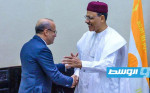 اللافي يبحث مع رئيس النيجر في نيامي إعادة إحياء تجمع «دول الساحل والصحراء»