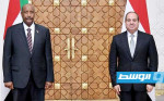 السيسي خلال لقاء البرهان: مصر تدعم تحقيق الاستقرار السياسي والأمني والاقتصادي في السودان