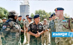 الحداد يتفقد مقر قوة مكافحة الإرهاب بمدينة الخمس