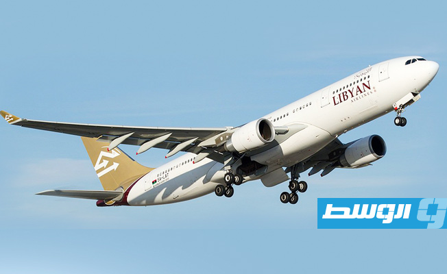 الخطوط الجوية الليبية توضح سبب عودة إحدى طائراتها إلى مطار معيتيقة