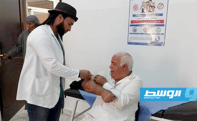 تطعيم 842 شخصا في اليوم الأول لحملة «ضد الأنفلونزا» بسرت