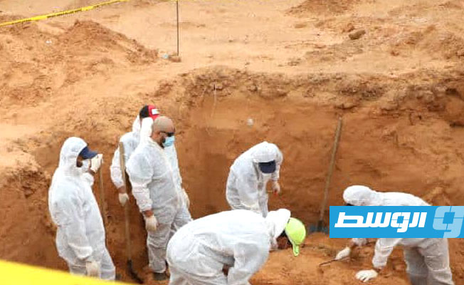 Two mass graves discovered in Tarhuna on Monday