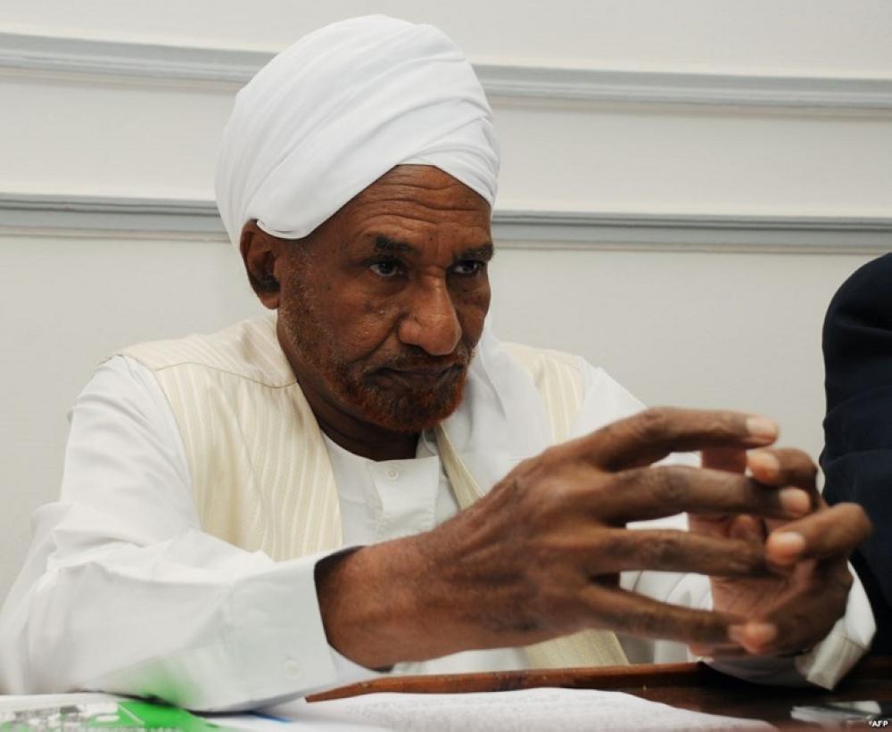حزب الأمة بزعامة الصادق المهدي في السودان يرفض الإضراب العام