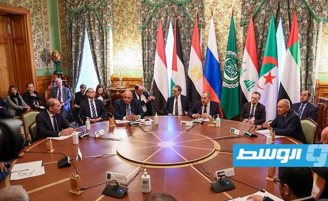 Lavrov: Libya was among the topics discussed with Arab delegation visiting Moscow