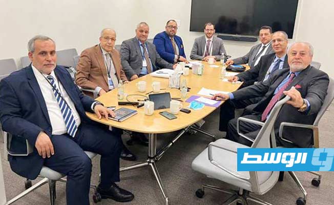 Libya Central Bank Governor Al-Kabir meets with IMF officials in Washington