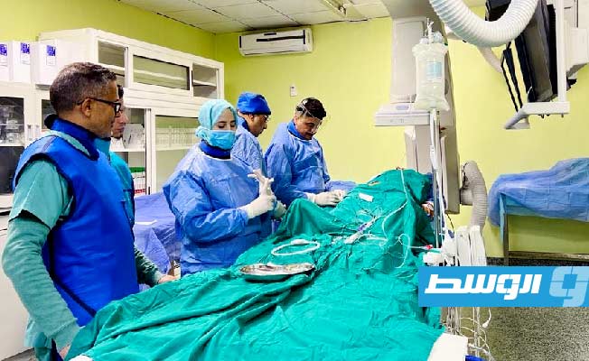 Al-Bayda Medical Center: More than 100 cardiac catheterization surgeries performed since start of 2023