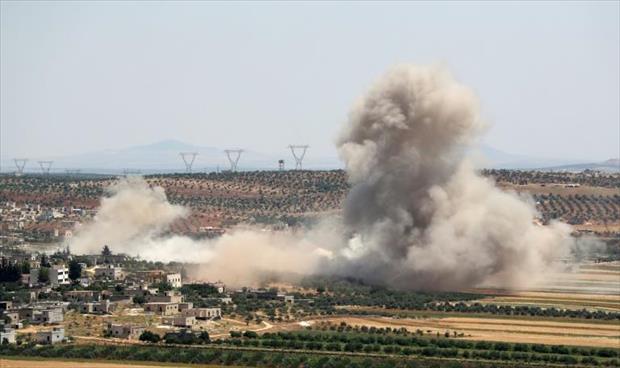 مقتل 8 عناصر غالبيتهم قادة بتنظيم «حراس الدين» إثر قصف صاروخي في سورية