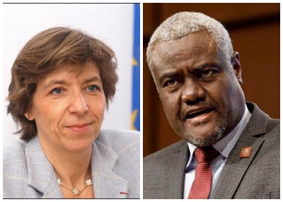 محادثات بين «كولونا» و«فقي» حول جهود تسوية الأزمة الليبية