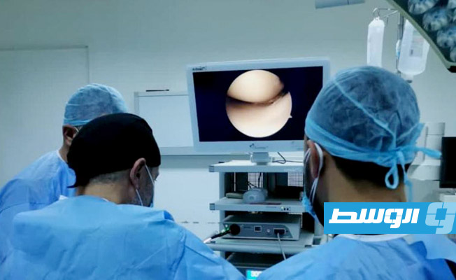 Arthroscopic knee surgeries resume at Tripoli's Khadra Hospital after 10 year halt