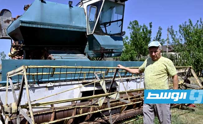 حصاد القمح في أوكرانيا.. بين نقص الوقود والخوف من القصف