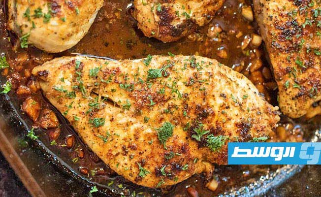 دجاج بالثوم لإفطار سريع وشهي في رمضان