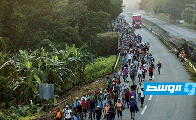آلاف المهاجرين من هندوراس يصلون إلى غواتيمالا في طريقهم للولايات المتحدة