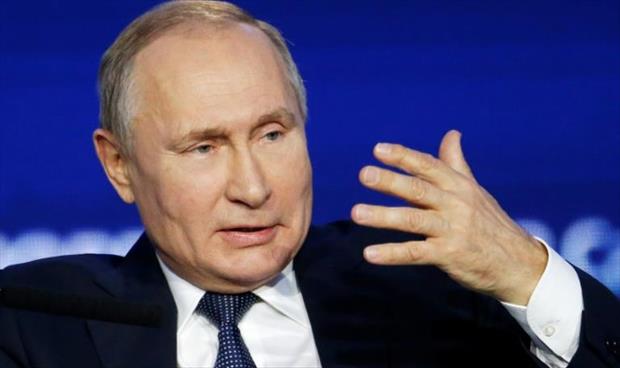 بوتين يخاطب مؤتمر الحزب الحاكم أملا في إنعاش شعبيته