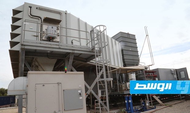 بدء العمل في الوحدة الأولى بمحطة كهرباء مصراتة بقدرة 250 ميغاوات
