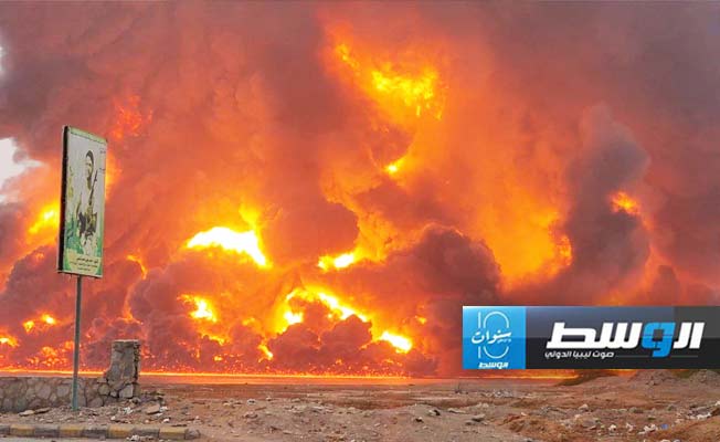 غارات «إسرائيلية» على منشآت نفطية في الحديدة باليمن (فيديو)