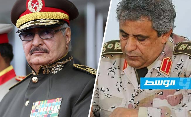 المشير حفتر يكلف آمر منطقة الخليج العسكرية بتشكيل غرفة عمليات مشتركة