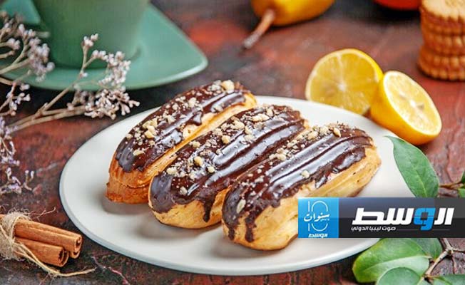 إكلير الشوكولاتة