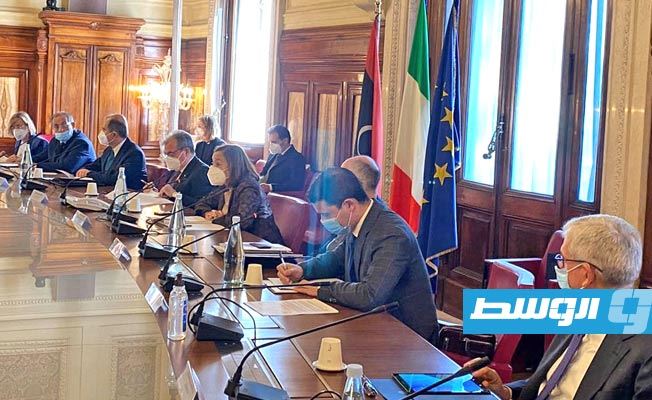 لامورجيزي تؤكد لباشاغا التزام إيطاليا بتوطيد وتطوير العلاقات والتعاون المكثف بين البلدين