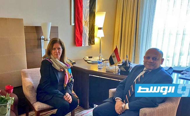 في لقاء مع القائم بالأعمال المصري.. وليامز تشدد على ضرورة رسم مسار واضح للانتخابات