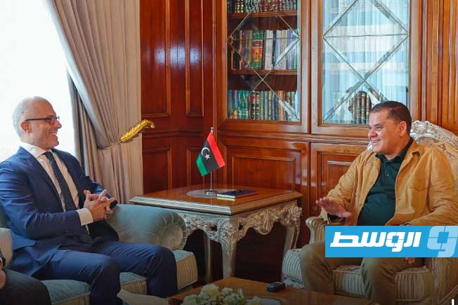 في لقائه السفير الأوروبي.. الدبيبة يدعو إلى موقف دولي حازم «يجرِّم» الإنفاق الموازي