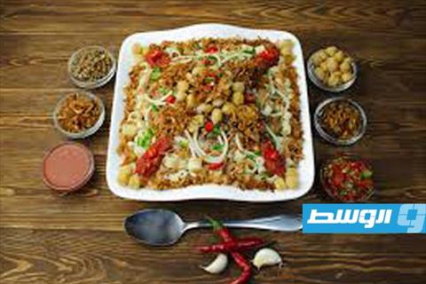 حضري الكشري بالصلصة كالمطاعم