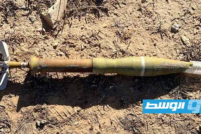 العثور على صاروخ غير منفجر في العزيزية